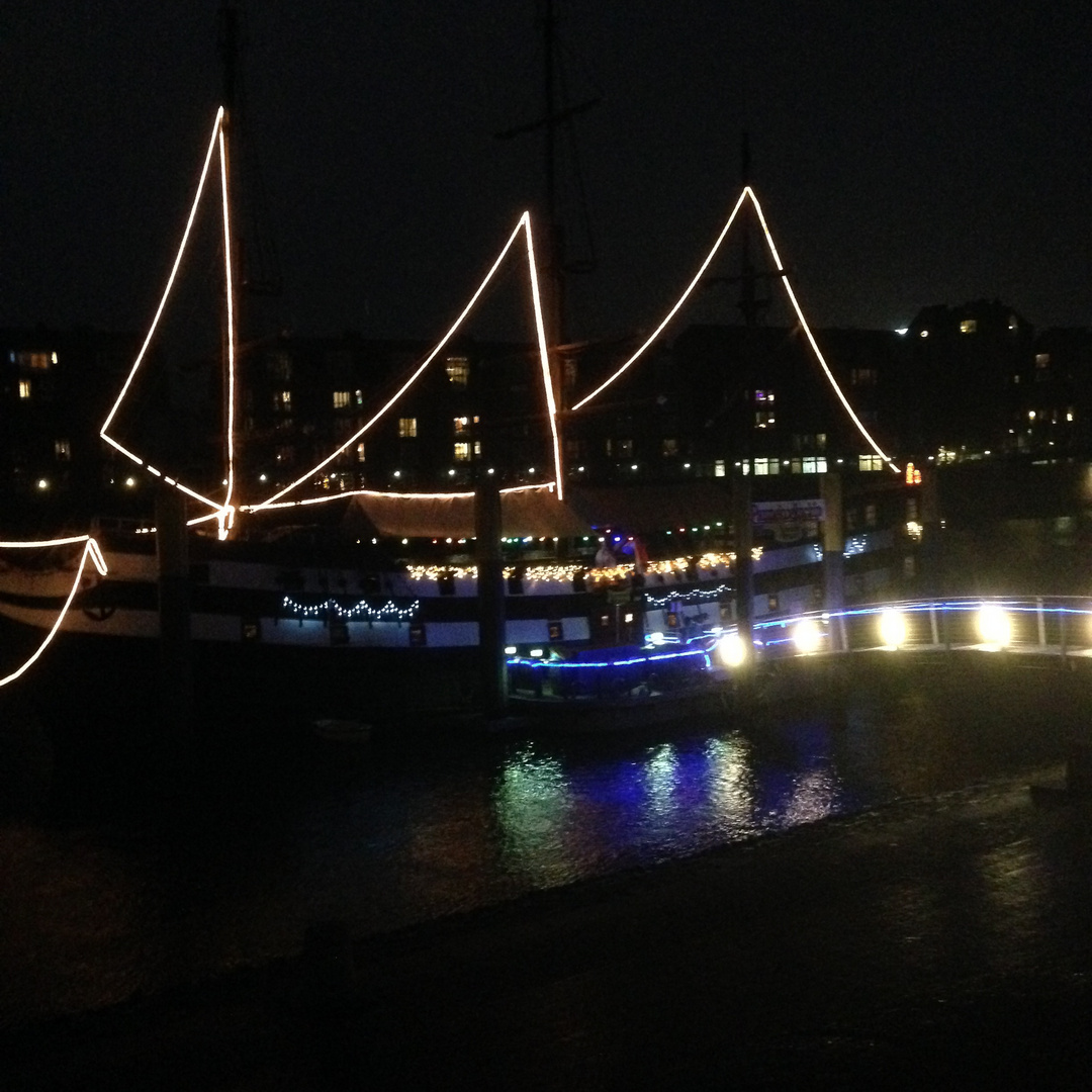 Weihnachtsstimmung an der Weser