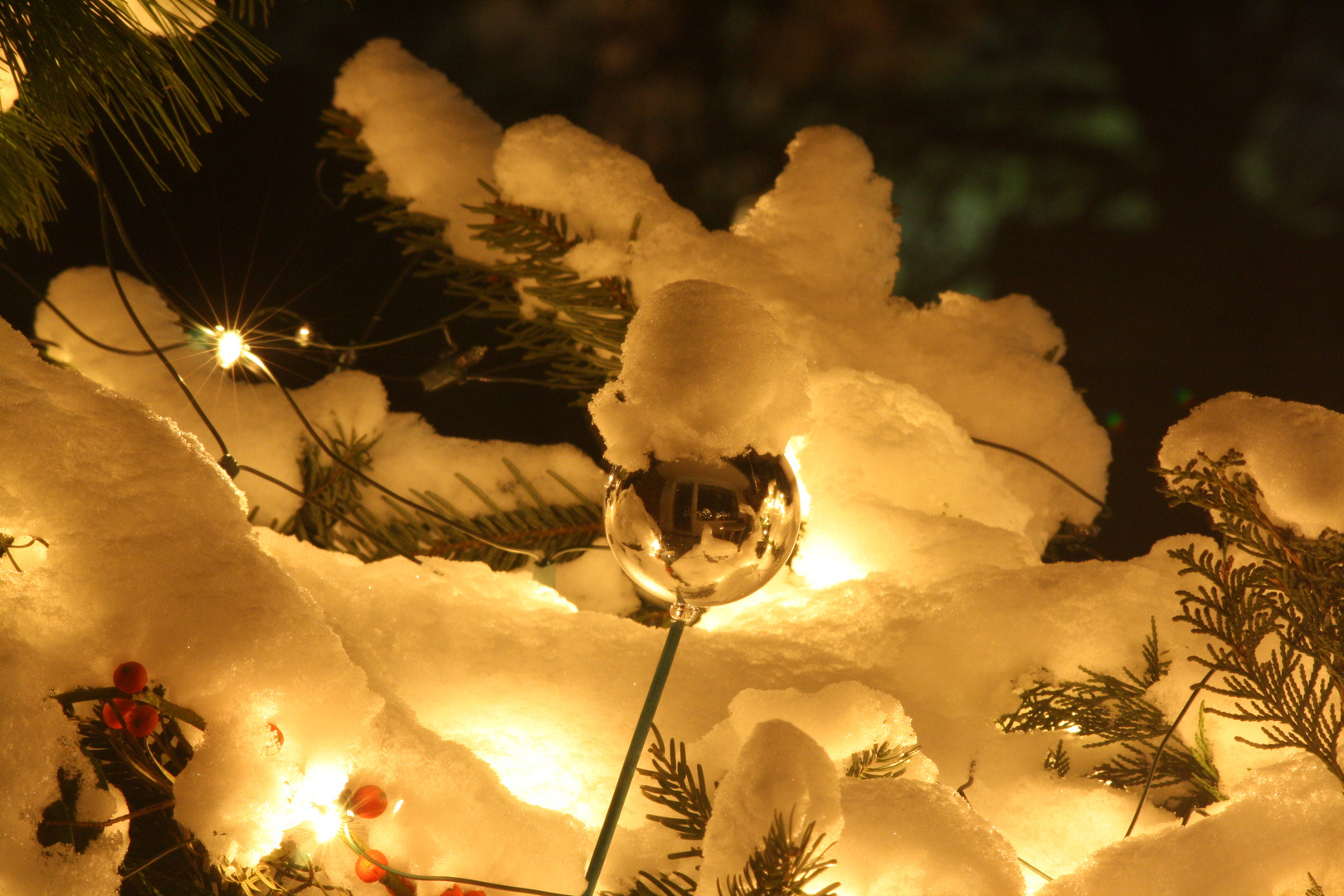 Weihnachtsstimmung auf Balkonien