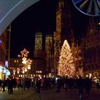 Weihnachtsstimmung auf dem Marienplatz in München