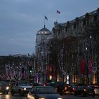 "Weihnachtsstimmung auf der Champs-Elysees..."