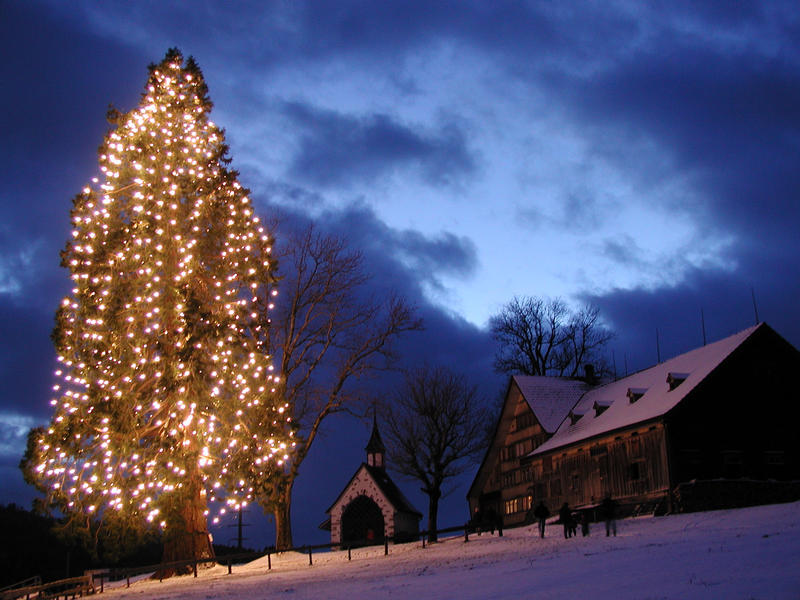 Weihnachtsstimmung beim Stoss, Gais AR