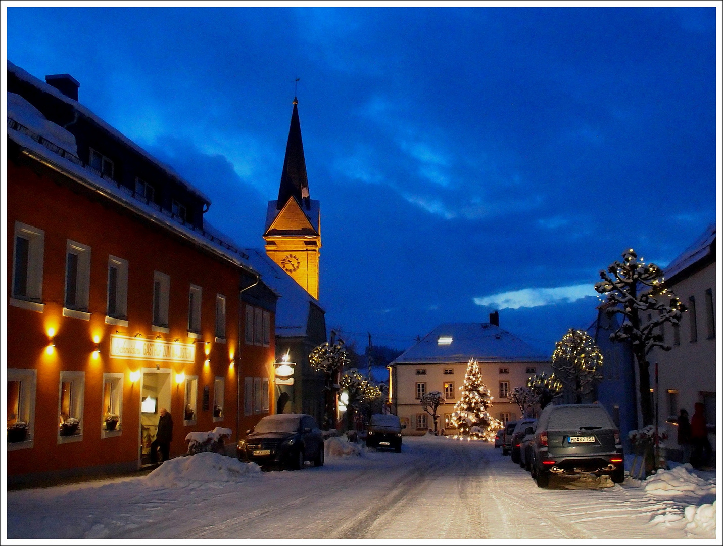 Weihnachtsstimmung im Fichtelgebirge