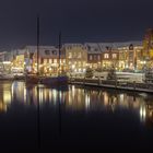 Weihnachtsstimmung im Husumer Hafen 