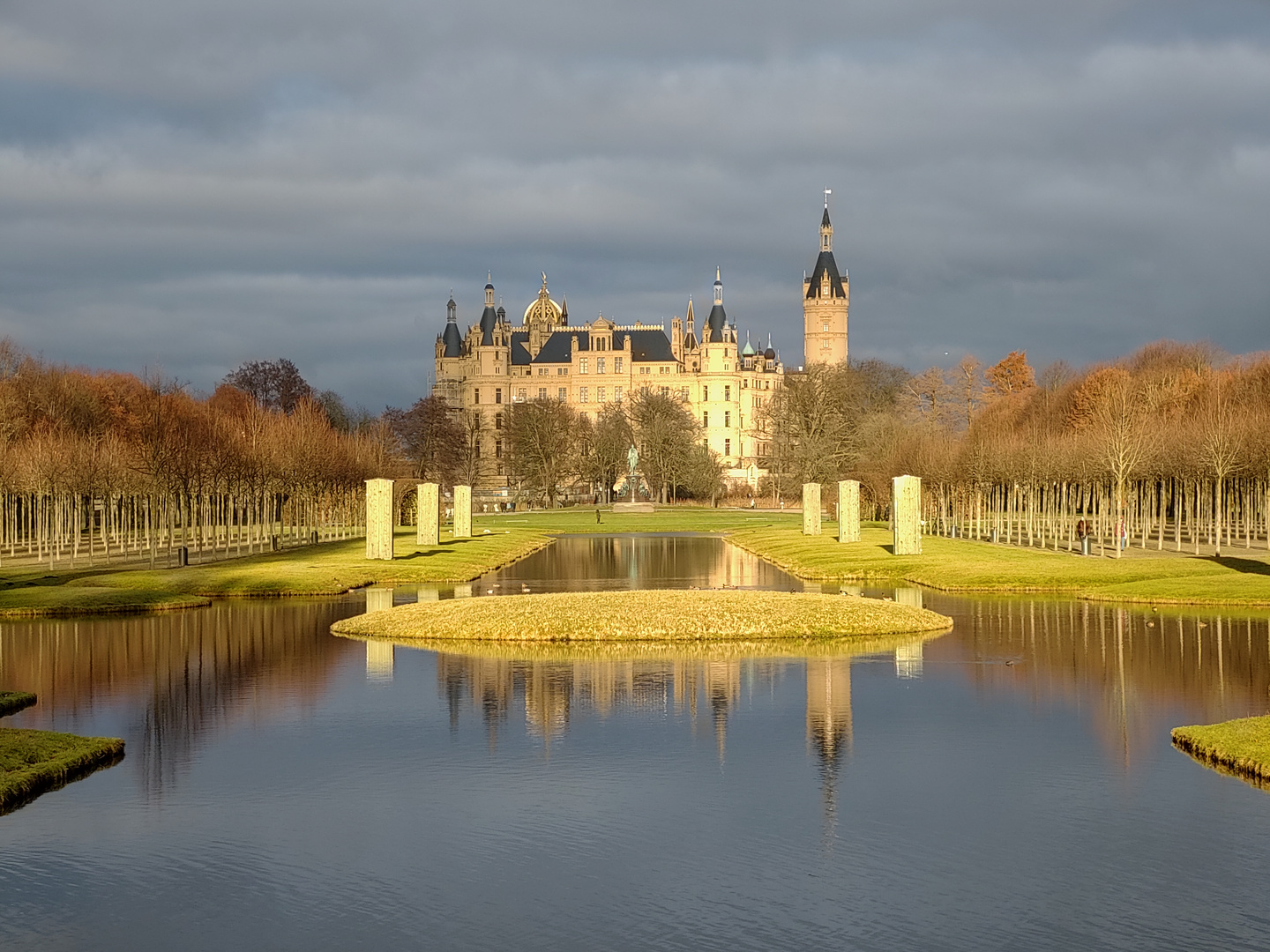 Weihnachtsstimmung im Schweriner Schlossgarten