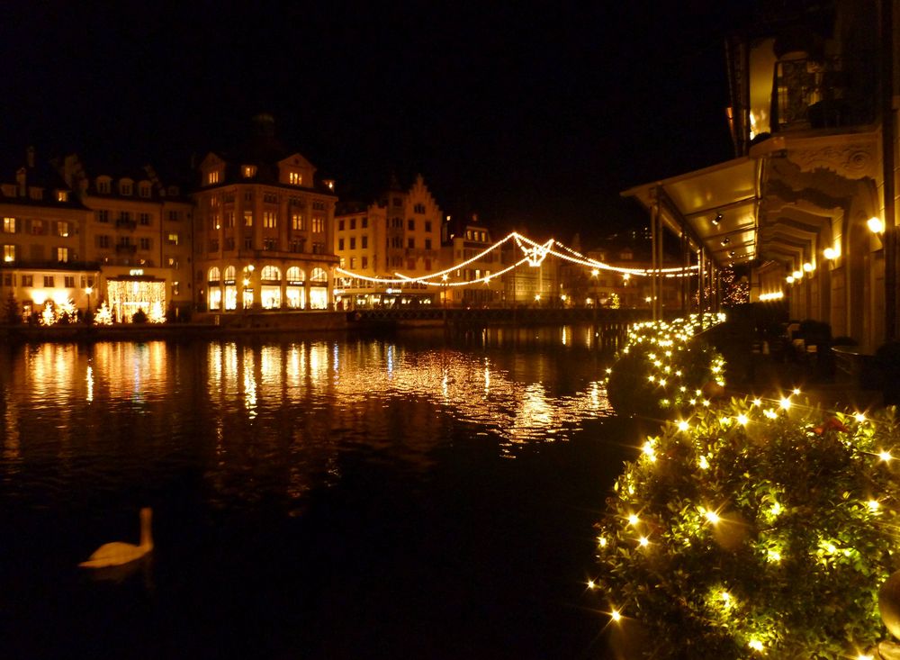 Weihnachtsstimmung in Luzern ...