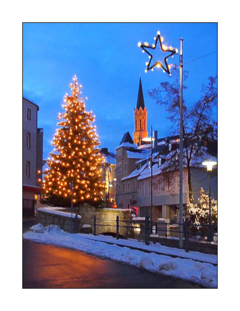 Weihnachtsstimmung in Münchberg