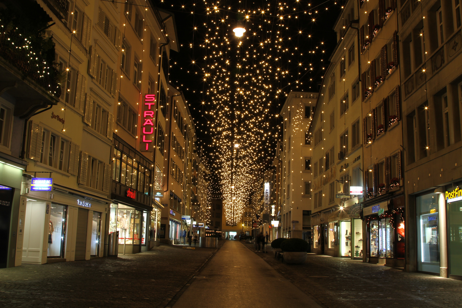 Weihnachtsstimmung Zürich Rennweg