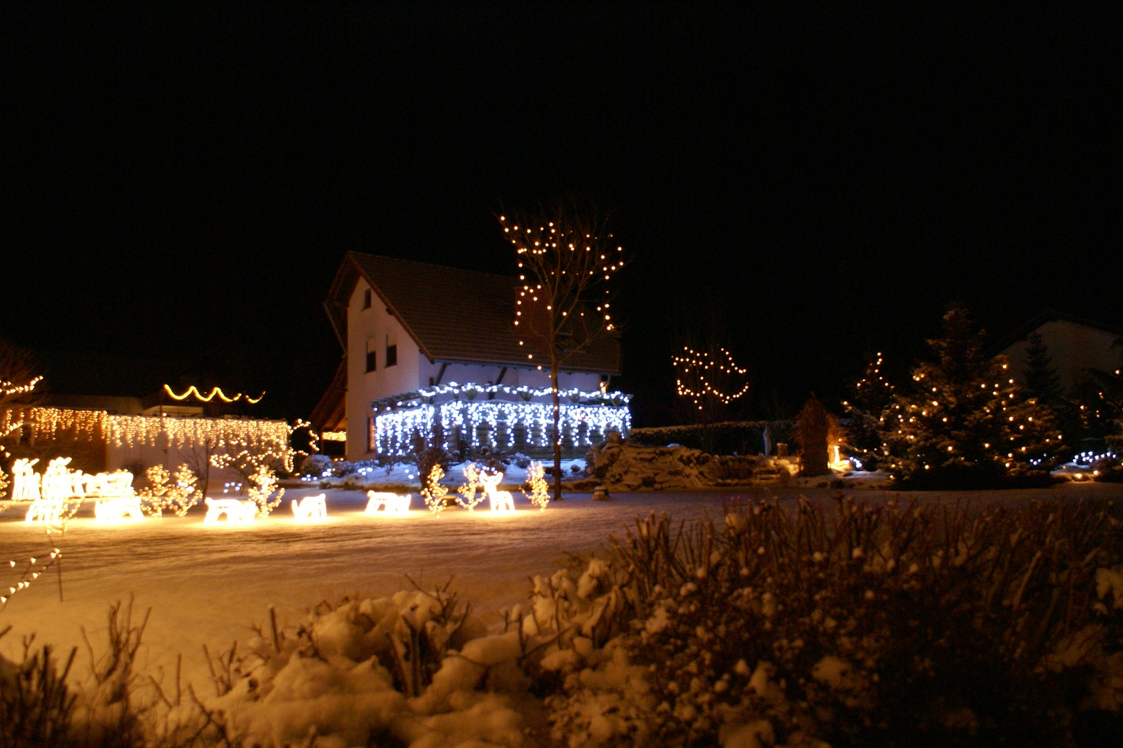 Weihnachtsstrasse in Aumenau Haus 3