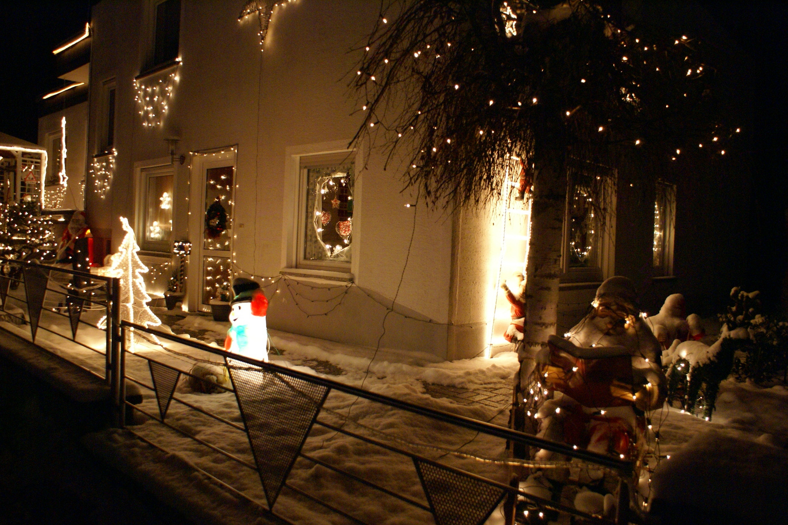 Weihnachtsstrasse in Aumenau Haus 5
