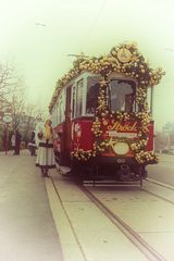 Weihnachtsstraßenbahn