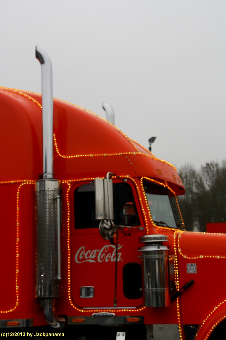 Weihnachtstruck von Coca-Cola macht Station (4)