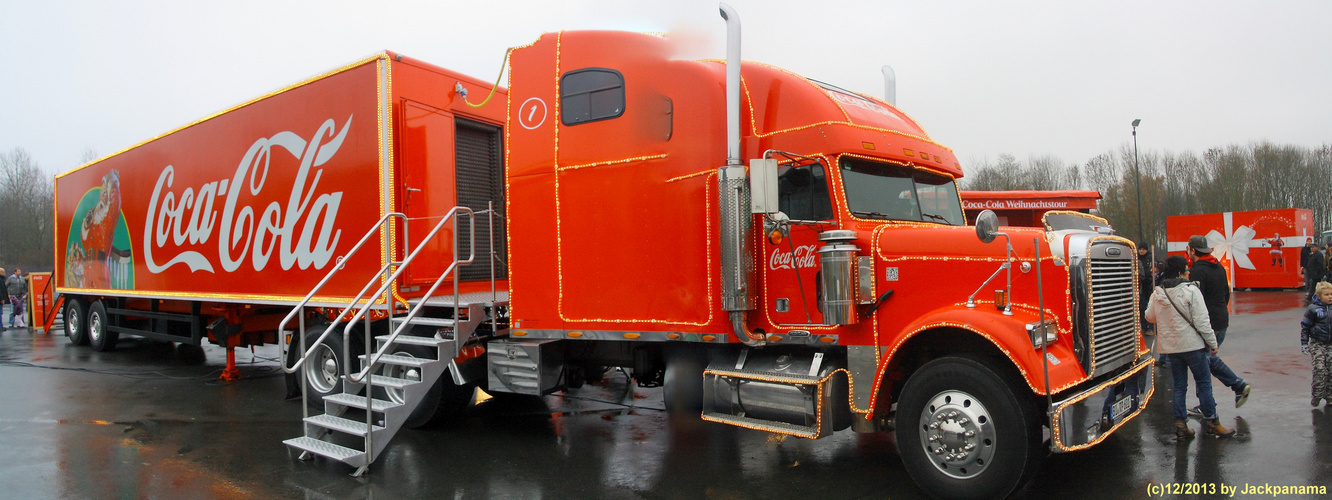 Weihnachtstruck von Coca-Cola macht Station (6)