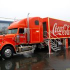 Weihnachtstruck von Coca-Cola macht Station