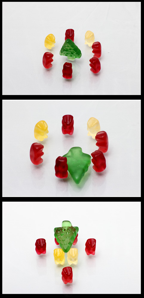 Weihnachtsvorbereitungen bei Gummibärs