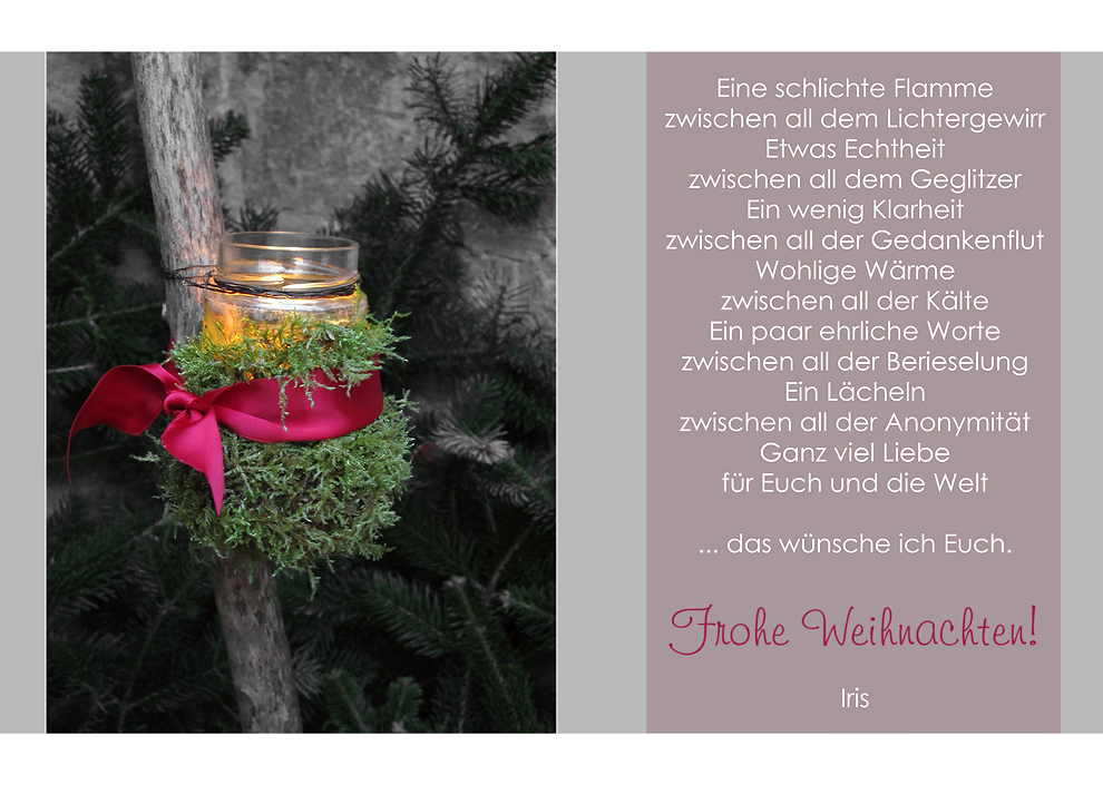 Weihnachtswünsche