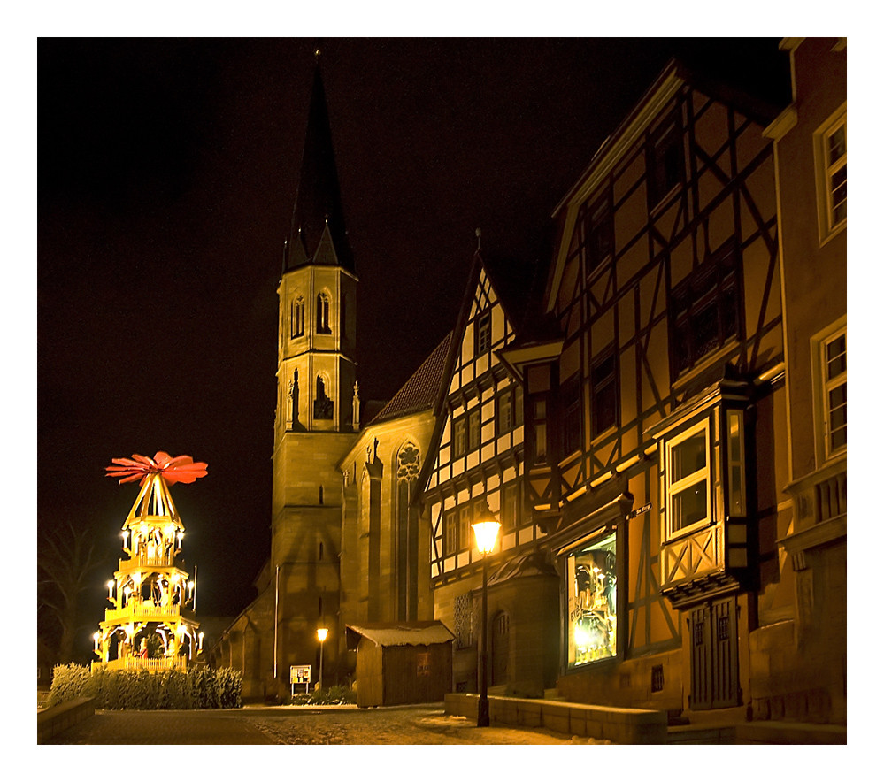 Weihnachtszeit am Berge