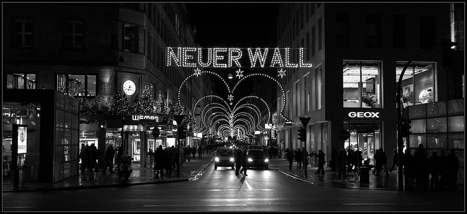 Weihnachtszeit am Neuen Wall