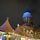 Weihnachtszelte am Gendarmenmarkt in Berlin