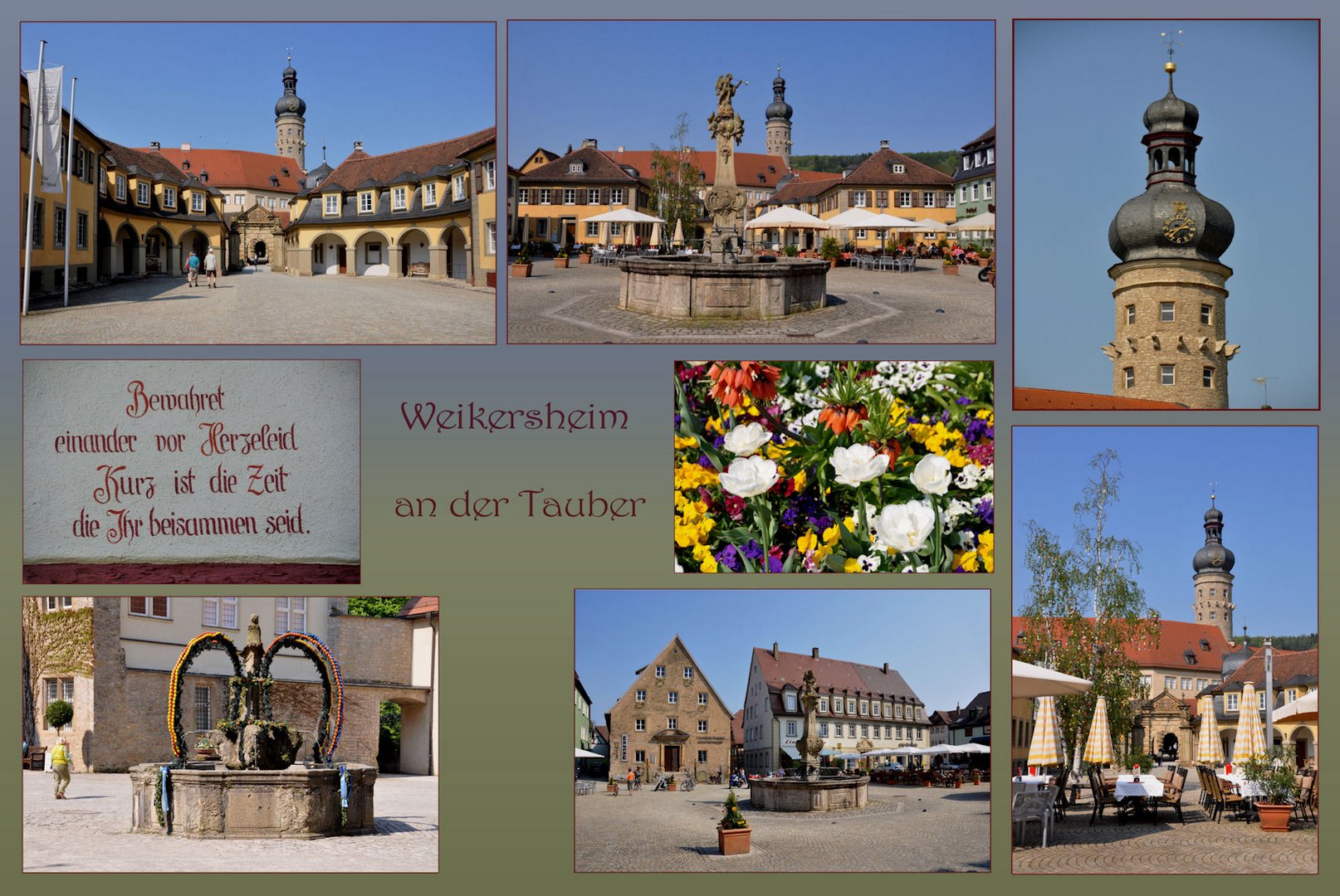 Weikersheim an der Tauber....