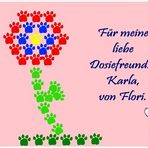 ...weil du Blumen so sehr magst...