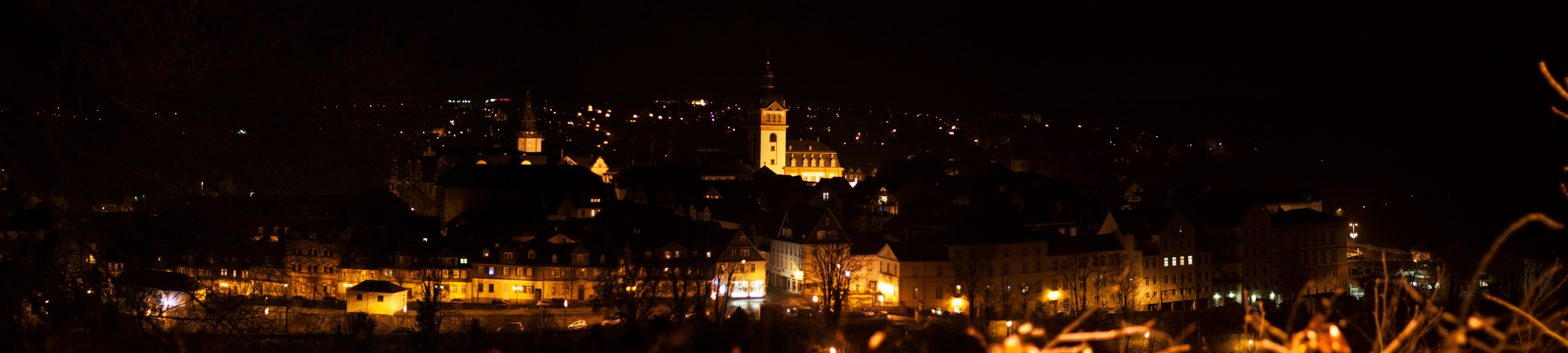 Weilburg bei Nacht