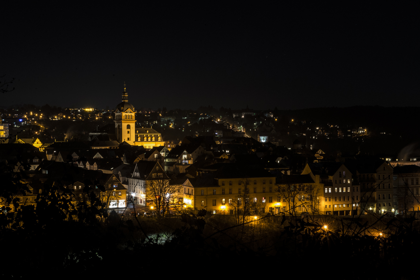 Weilburg bei Nacht 