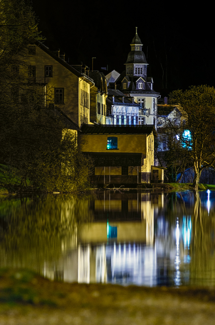 Weilburg bei Nacht