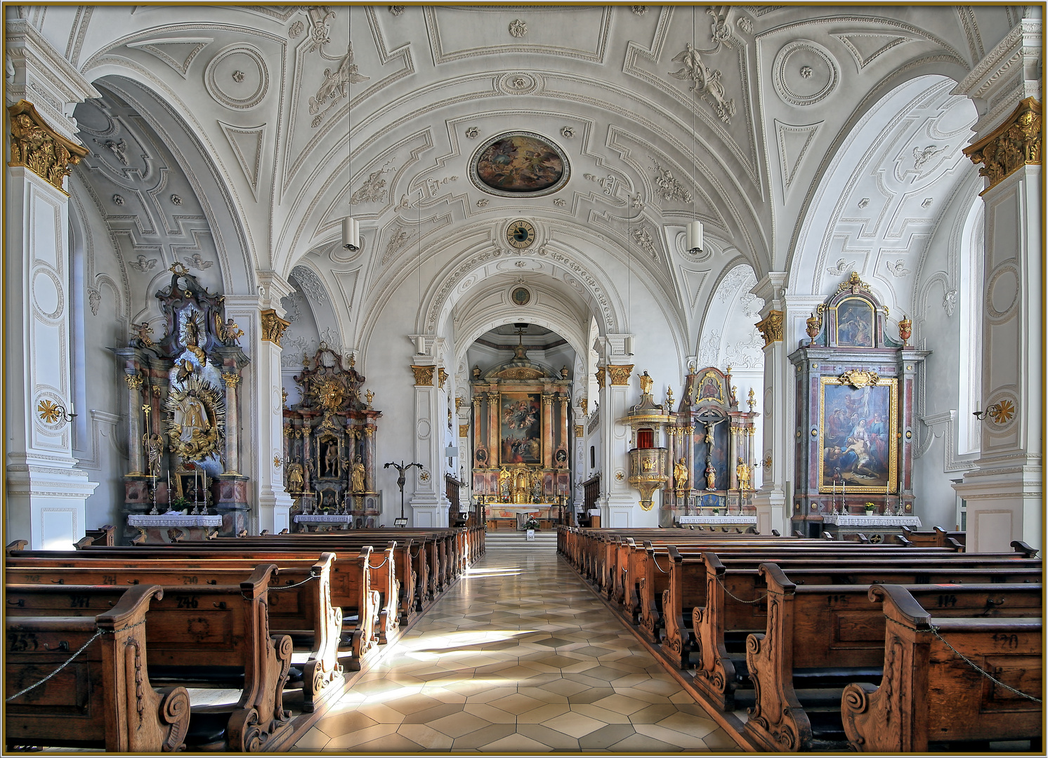 Weilheim in Oberbayern - Pfarrkirche Mariä Himmelfahrt