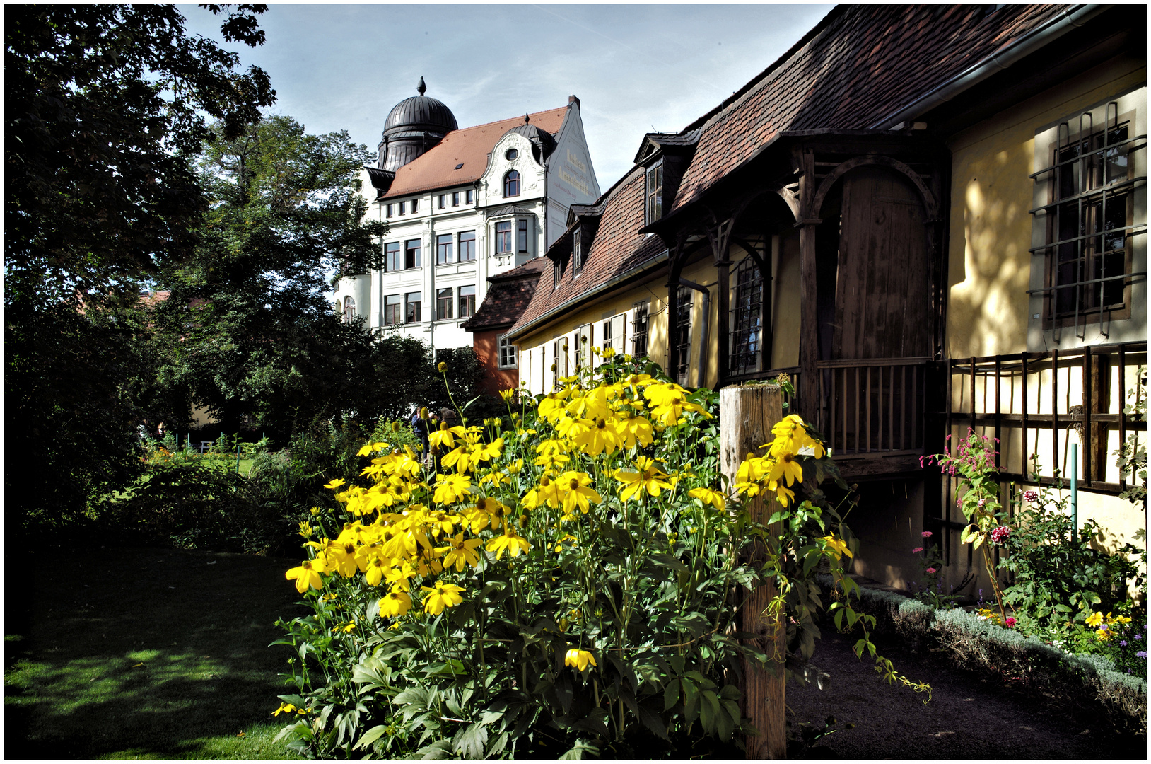 Weimar Ein Blick in Goethes Garten Foto &amp; Bild