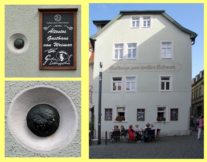 Weimar: Gasthaus weißer Schwan