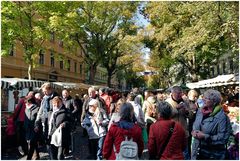 weimar im herbst - zwiebelmarkt