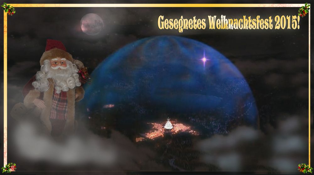 Weinachtsgrüße mal anders....1 Foto & Bild karten und kalender