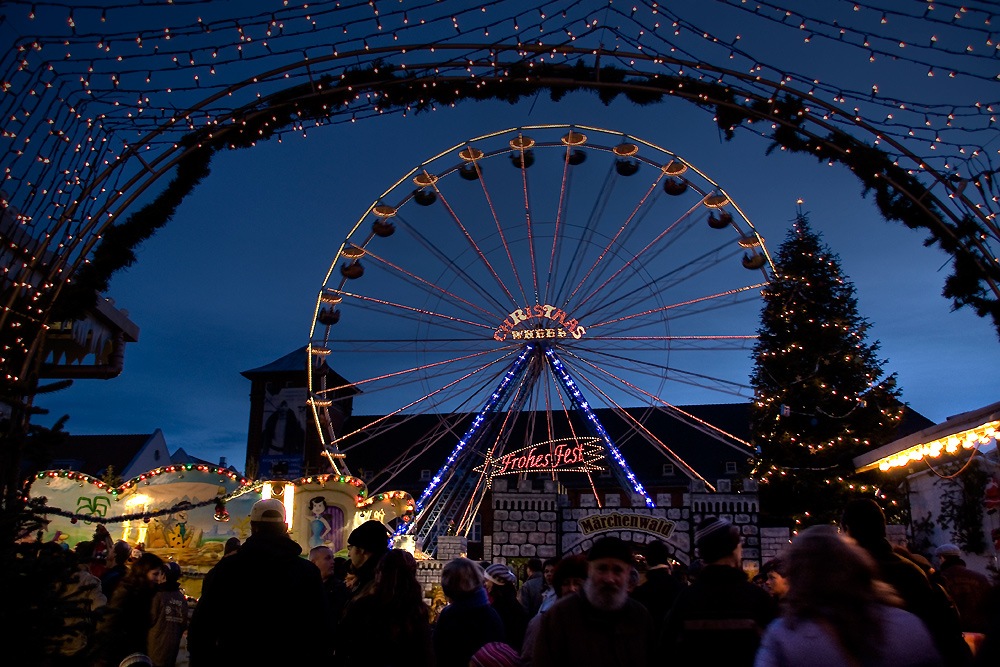 Weinachtsmarkt in Greifswald