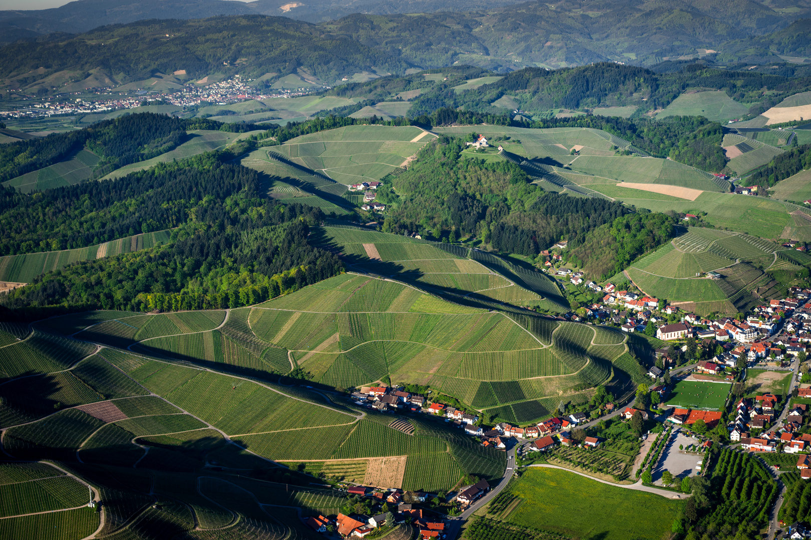 weinbauort Durbach in der Ortenau 