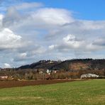 Weinberge in Radebeul im Elbtal