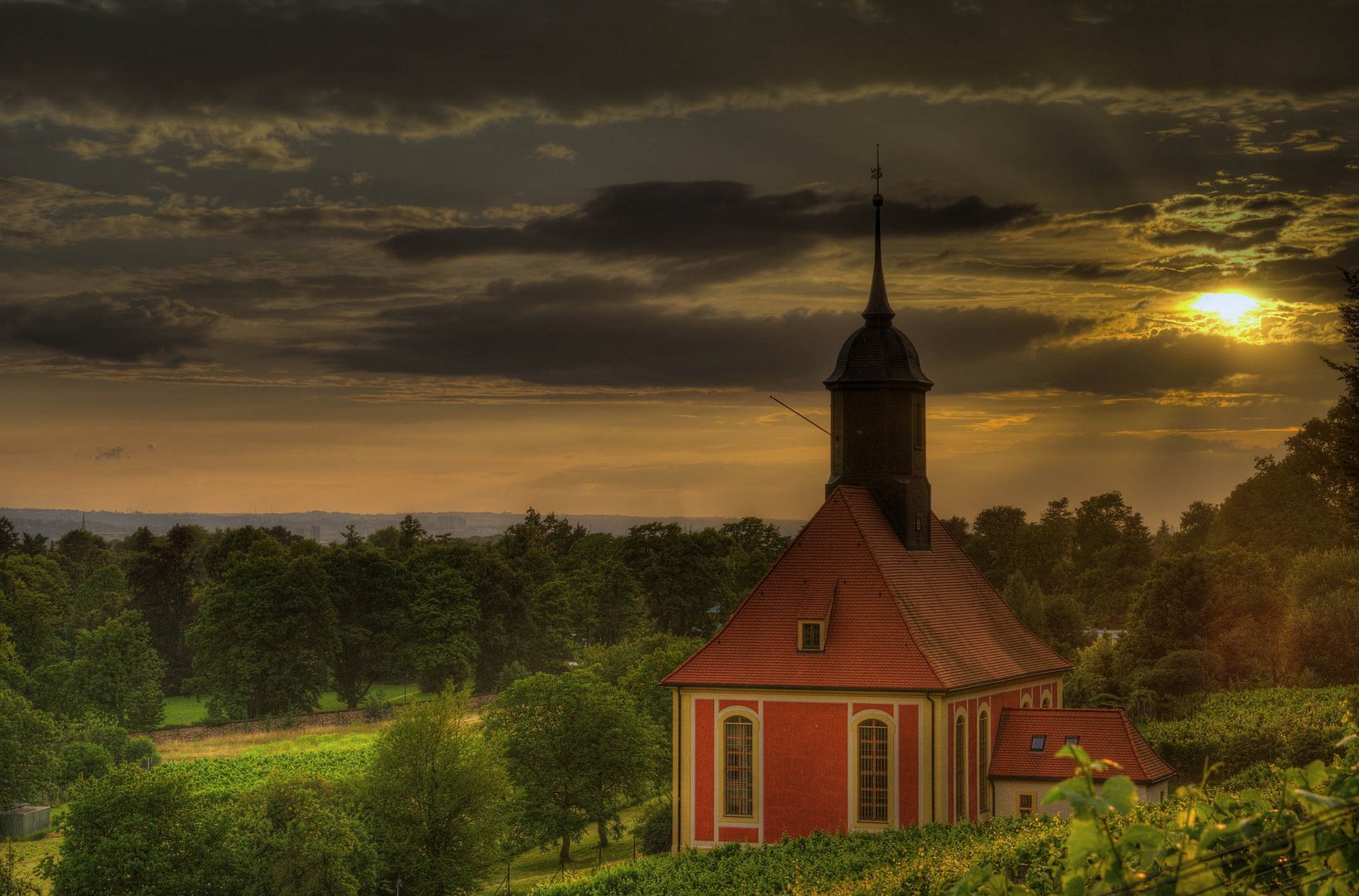 Weinbergkirche in Pillnitz