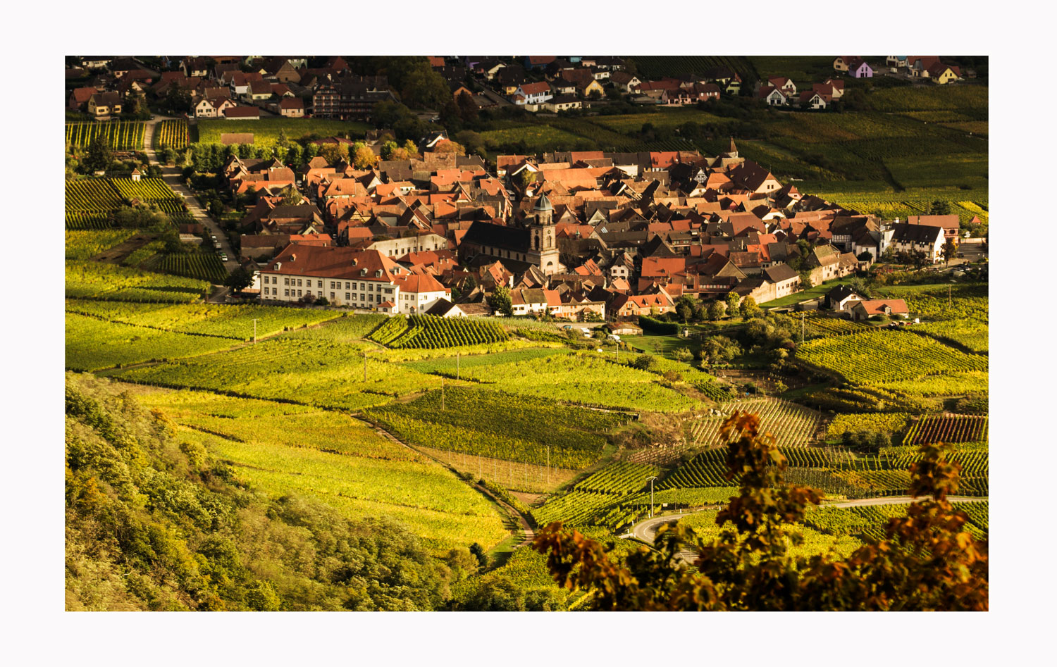 Weindorf im Elsass