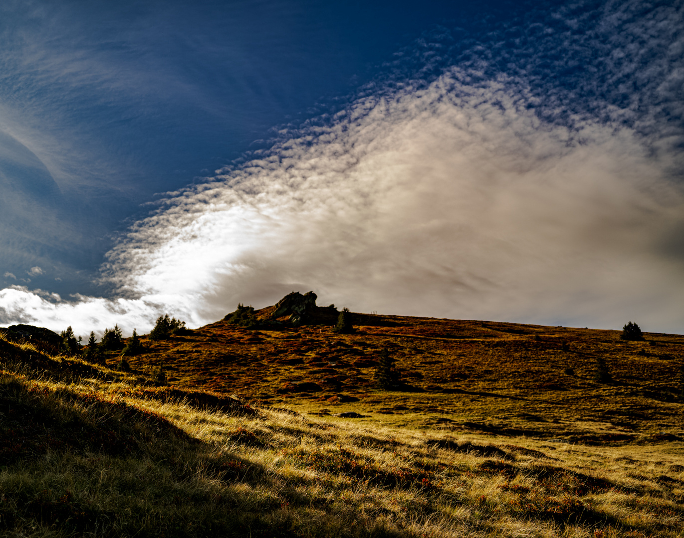 weinebene im herbst