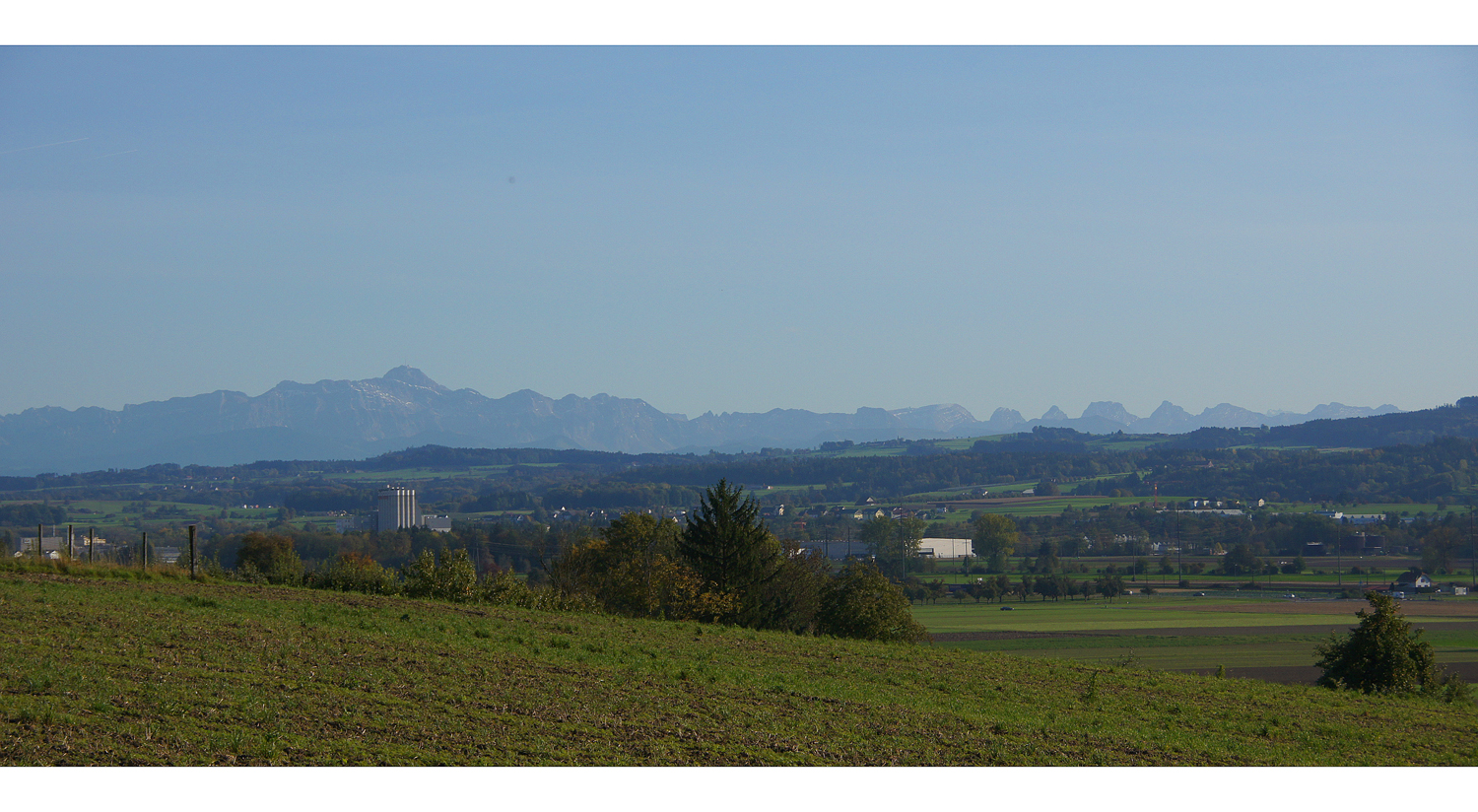 Weinfelden, Säntis und Churfirsten