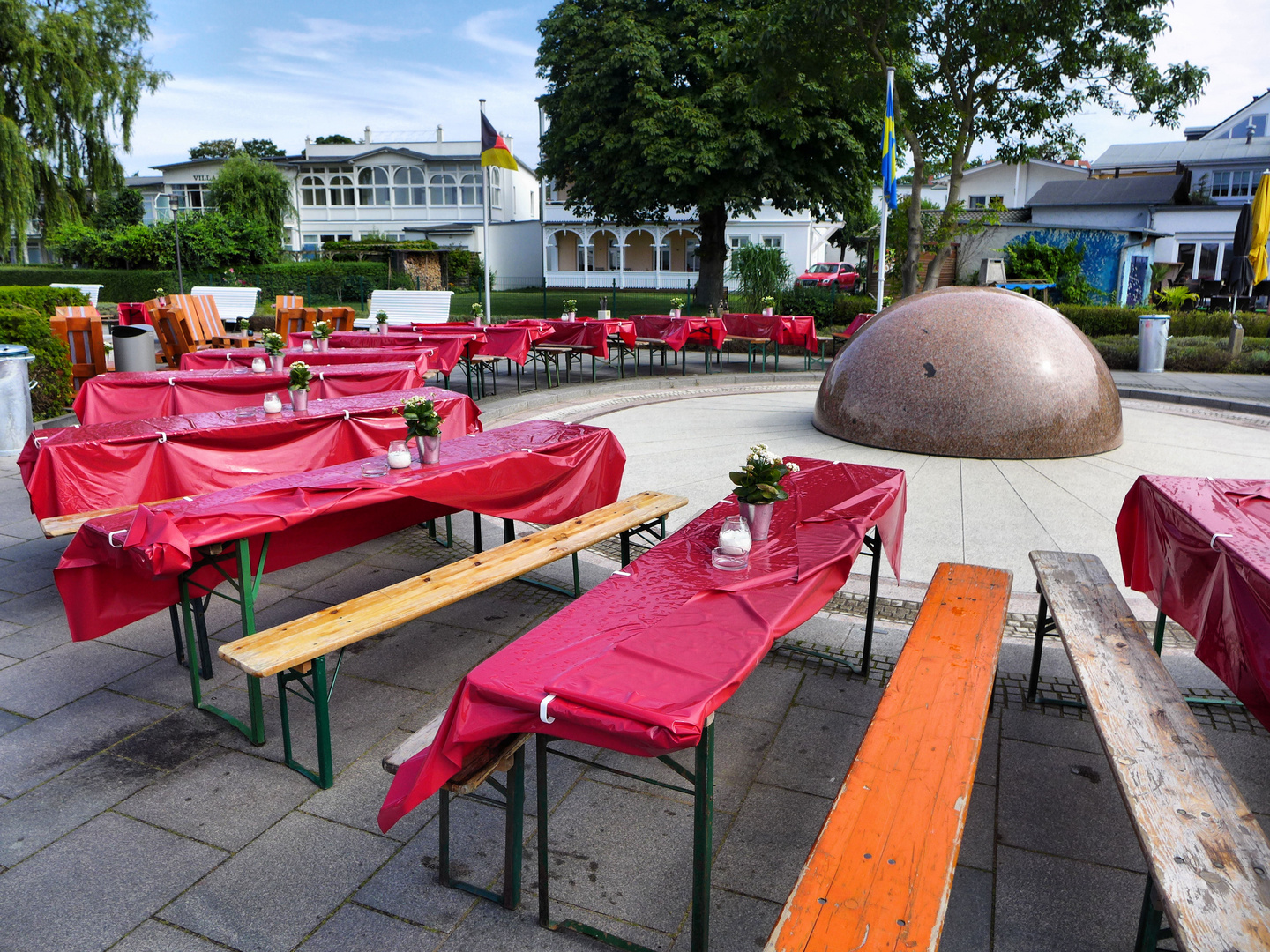 Weinfest in Binz/Rügen