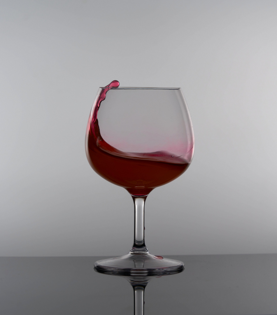 Weinglas - Splash 02