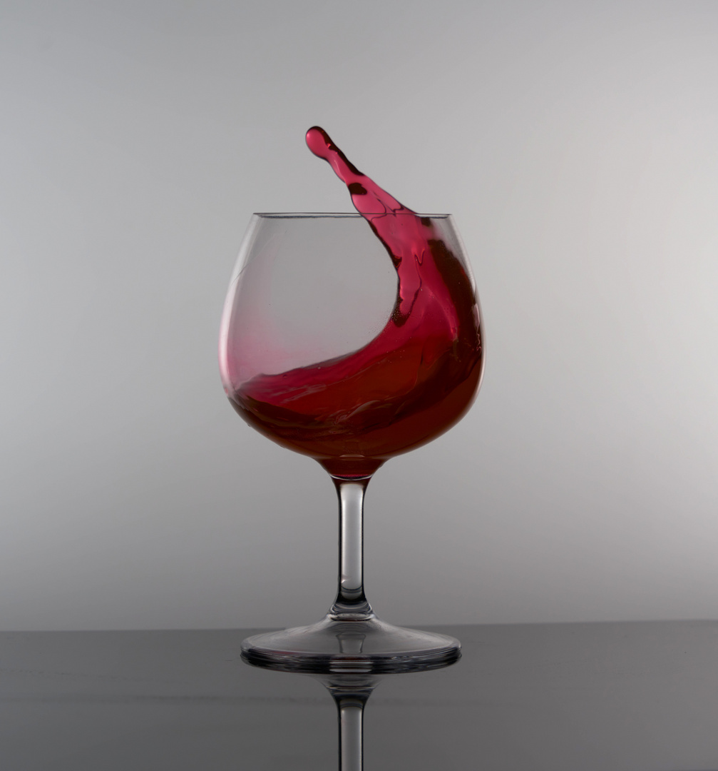 Weinglas - Splash 03