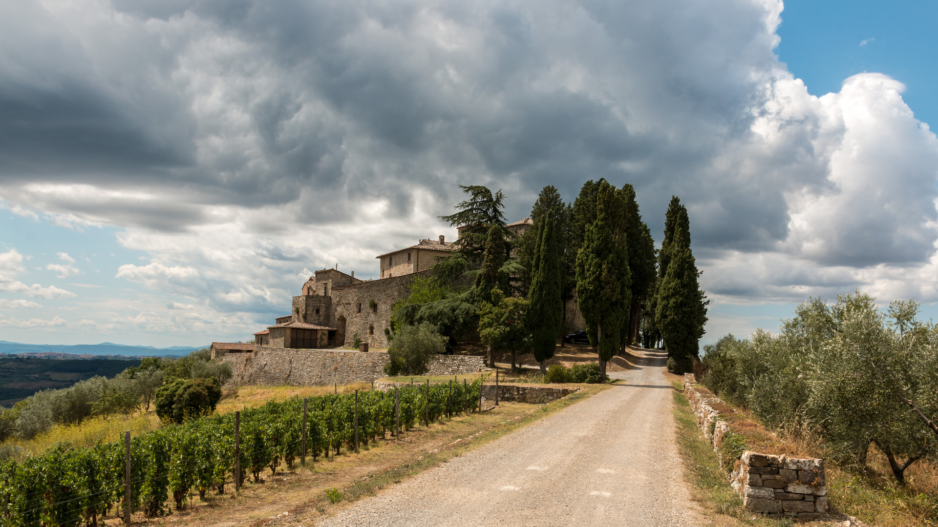 Weingut Castello di Cacchiano Foto & Bild motive, toskana, weingut