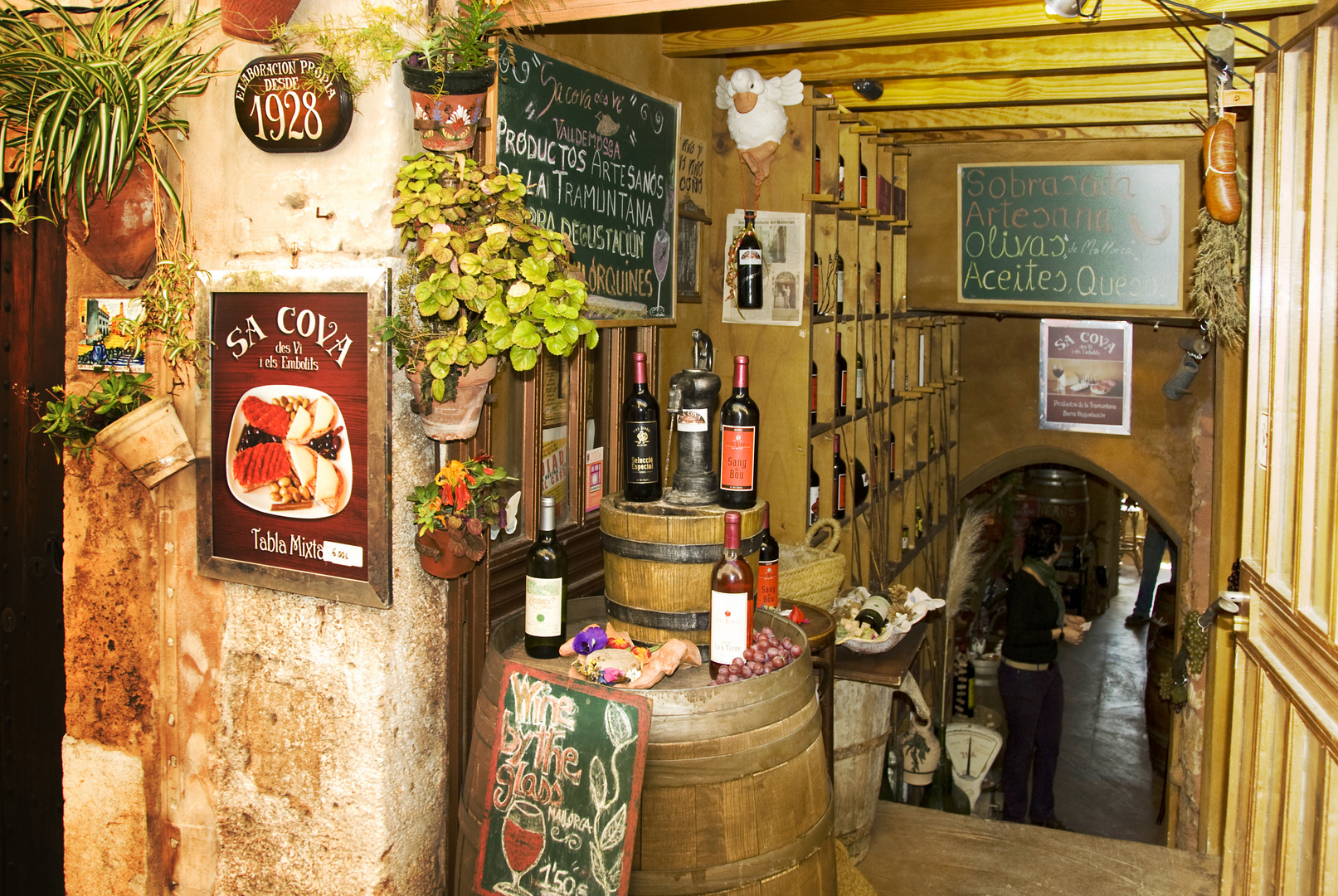 Weinhandlung in Valldemossa