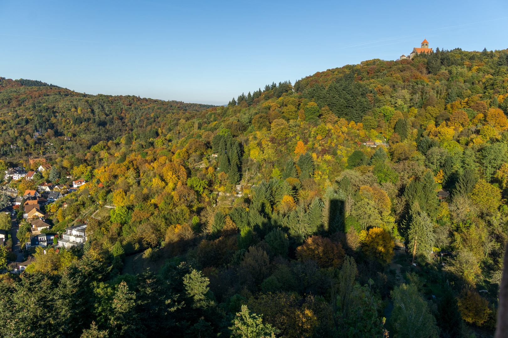 Weinheim 2 Burgenstadt im Herbst