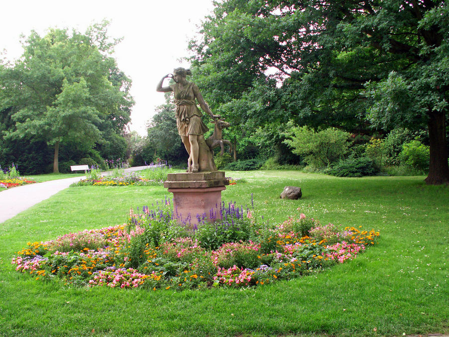 WEINHEIM a.d. BERGSTRAßE - SCHLOSSPARK