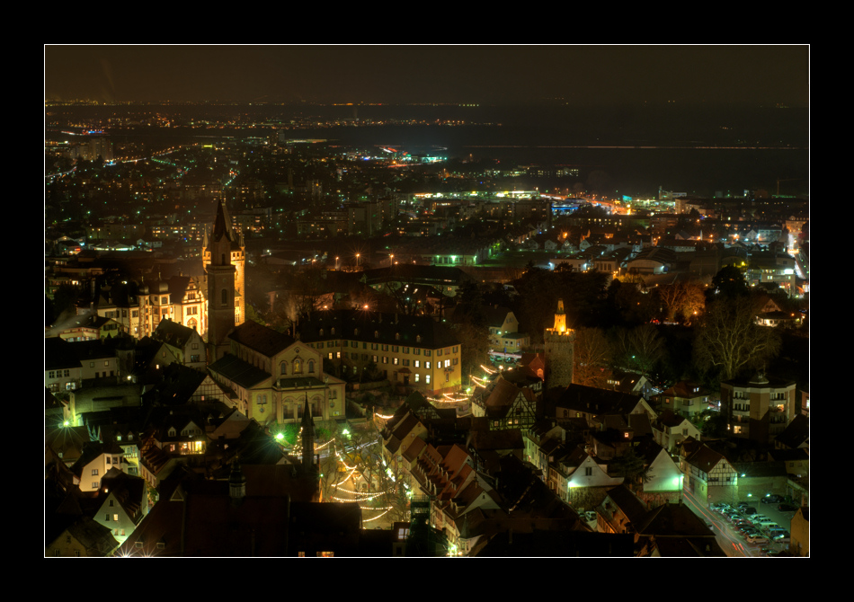 Weinheim bei Nacht 1