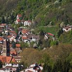 Weinheim, Blick von der Burg