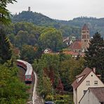 Weinheim, Burgblick.