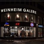 Weinheim Galerie 2010 bei Nacht